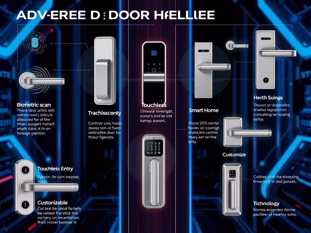 Futuras tecnologías de tiradores de puerta