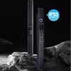 Waterproof face recognition smart lock with HD camera, touch keypad, and illuminated status ring