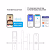 Tuya and TT Lock app control with real‑time intercom plus dimensional drawings