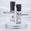 E300 classical hotel smart card lock poster highlighting offline, HTLock, and TTHotel support