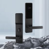 Bluetooth hotel smart card lock poster highlighting offline, HTLock, and TTHotel support
