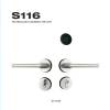 S116 Smart Split Lock with dual locking system, featuring touch button and key lock