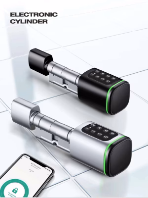 Intelligenter elektronischer Türzylinder mit mobiler App, Bluetooth und Zugang über Tastatur