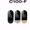 Smart fingerprint cabinet lock in black, silver, and gold finishes