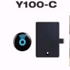 Smart RFID cabinet lock with round reader and rear lock body